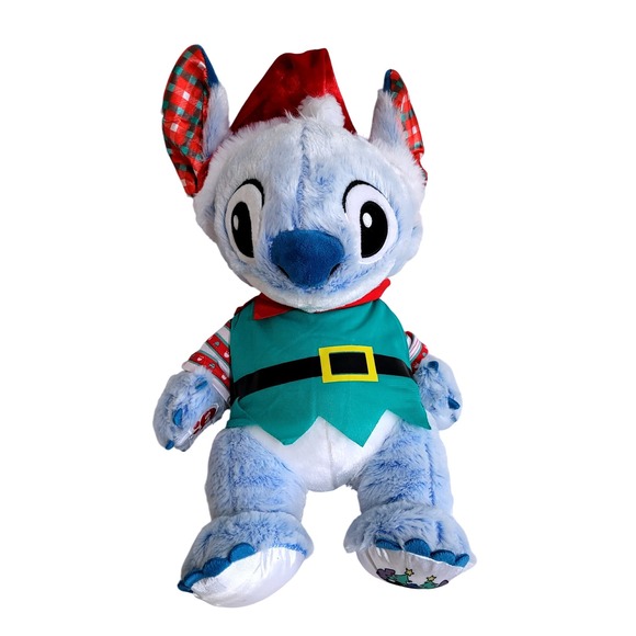 Build-A-Bear Other - Build A Bear Disney Stitch Elf Plush Christmas Happy Stitchmas Stuffed Toy‎ Lilo